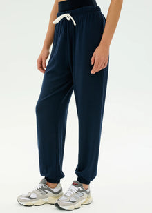  Splits59 Andie Oversized Fleece Sweatpant - Indigo