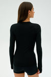 Splits59 Louise Rib Long Sleeve - Black