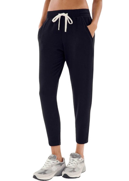 Splits59 Reena Fleece 7 8 Pant Black