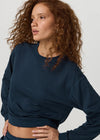 Vuori Halo Modern Crew - Blue Coast Heather