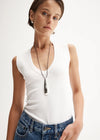 Elka Collective Riley Tank Top - White