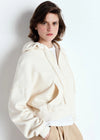 American Vintage Hoodie Bobypark - Ecru