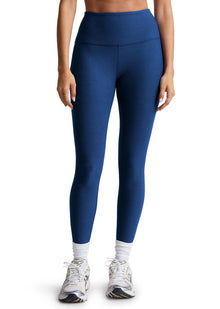  Beyond Yoga Caught In The Midi High Waist Legging - Marine Blue Heather