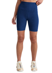  Beyond Yoga Spacedye Keep Pace 7" - Marine Blue Heather