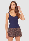 The Upside Amelia Tank Top - Navy