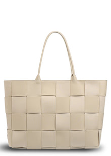  Prene The Holiday Bag (BUFF BEIGE) Woven Neoprene Large Tote Bag