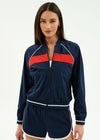 Splits59 Carrie Woven Nylon Jacket - Indigo/Red