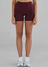 Leelo Sculpt Bike Short - Cherry Cola