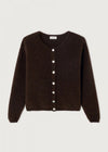 American Vintage Cardigan G-VITO19E - Coffee Melange