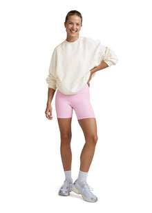  Beyond Yoga Spacedye Keep Pace 5" - Frosty Pink Heather