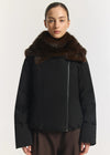Viktoria & Woods Black Hawk Puffer Jacket - Black