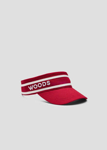 Viktoria & Woods Woods Visor - Red/Ivory