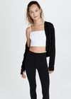 Splits59 Suzan Fleece Cardigan - Black