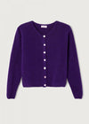 American Vintage Cardigan G-VITO19E - Eggplant