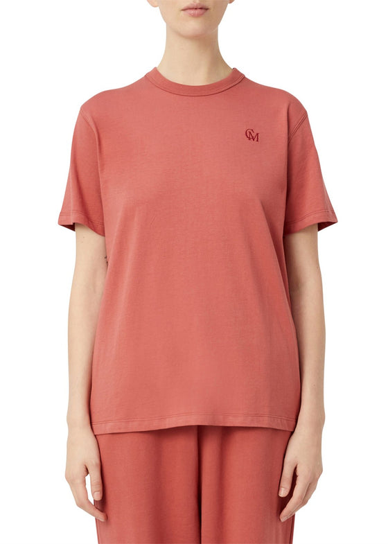 C&M Camilla and Marc Eamon Logo Tee - Auburn Red