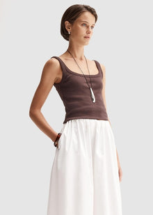  Elka Collective Persi Tank - Chocolate
