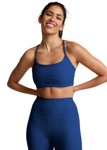  Beyond Yoga Spacedye Slim Racerback Bra SD8255 - Marine Blue Heather