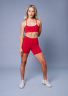 LEX Classic Racerback Crop - CHERRY
