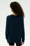 Splits59 Andie Oversized Fleece Sweatshirt - Indigo