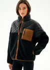 Splits59 Skylar Sherpa Jacket - Black/Toffee