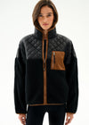 Splits59 Skylar Sherpa Jacket - Black/Toffee