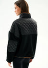 Splits59 Skylar Sherpa Jacket - Black/Toffee