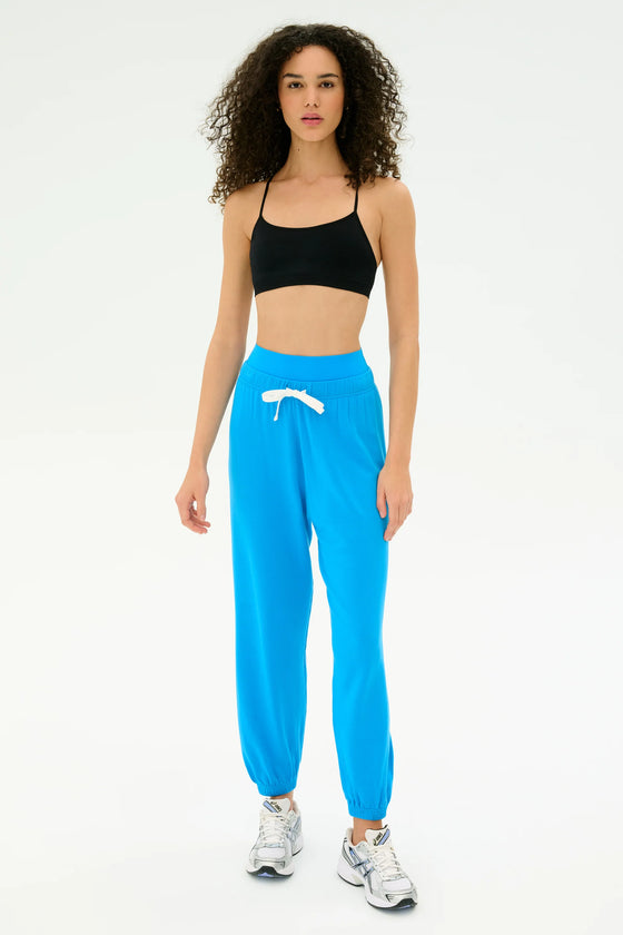 Splits59 Andie Oversized Fleece Sweatpant - Riviera