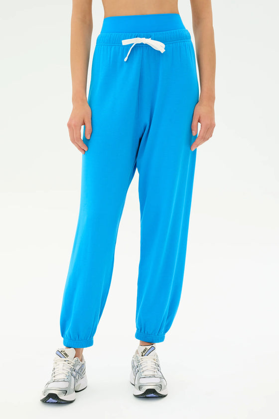 Splits59 Andie Oversized Fleece Sweatpant - Riviera