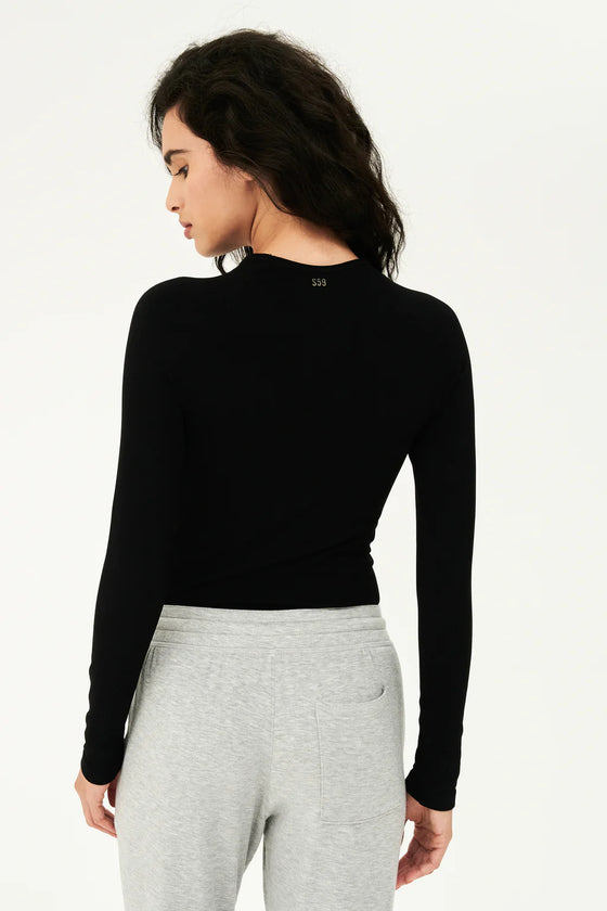 Splits 59 Loren Seamless L/S Tee - Black