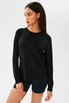Splits59 Warm Up Fleece Pullover  - Black