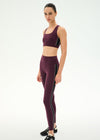 Splits59 Margot Rigor 7/8 Legging - Dark Cherry/Black