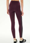 Splits59 Margot Rigor 7/8 Legging - Dark Cherry/Black
