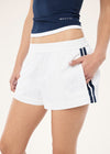 P.E Nation Relay Spray Short - White/Dark Navy