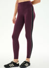 Splits59 Margot Rigor 7/8 Legging - Dark Cherry/Black