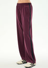 Splits59 Maxie Rigor Track Pant - Dark Cherry/Black