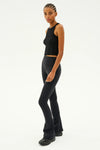Splits59 Kiki Rib Crop Tank - Black