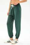 Splits59 Andie Oversized Fleece Sweatpant - Military