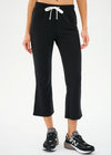 Splits59 Brooks Fleece Cropped Flare - Black