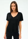 Splits59 Georgia Jersey V - Neck - Black