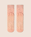 MoveActive Crew Non Slip Grip Socks - Parfait Pink Hearts