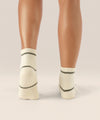 MoveActive Quarter Crew Grip Sock - Baseline Oat