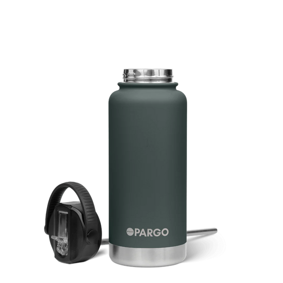 Pargo 950ml Insulated Sports Bottle - BBQ Charcoal