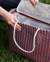Hommey Insulated Tote Bag - Berry