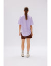 LMND The Chiara Short Sleeve Shirt - Violet Light