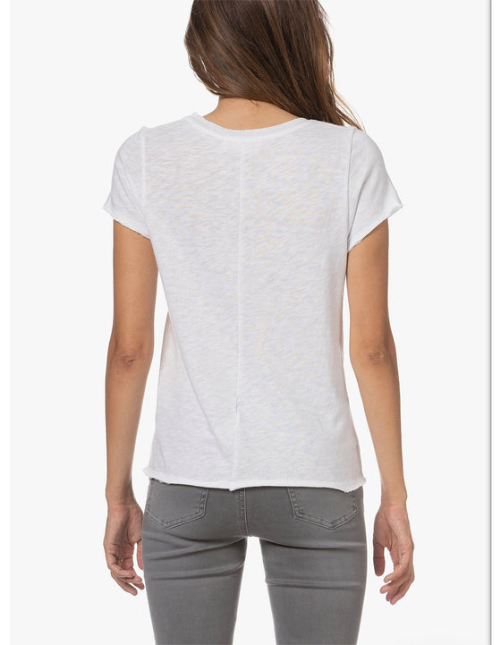American Vintage Sonoma SON33 V Neck - White