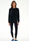 Splits59 Joy Velour Crewneck - Black