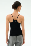Splits59 Loren Seamless Waist Length Tank - Black