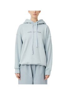  C&M Camilla and Marc Grayson Logo Hoodie - Misty Blue