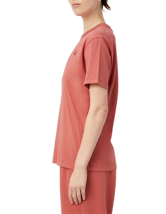 C&M Camilla and Marc Eamon Logo Tee - Auburn Red