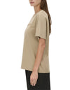 C&M Camilla and Marc Tia Flocking Logo Tee - Sepia